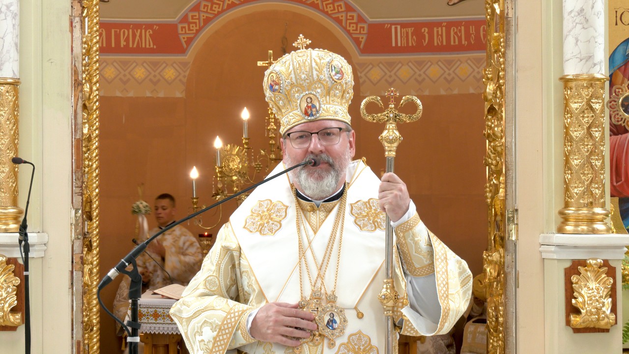 Проповідь Блаженнішого Святослава з катедрального собору Верховних апостолів Петра і Павла