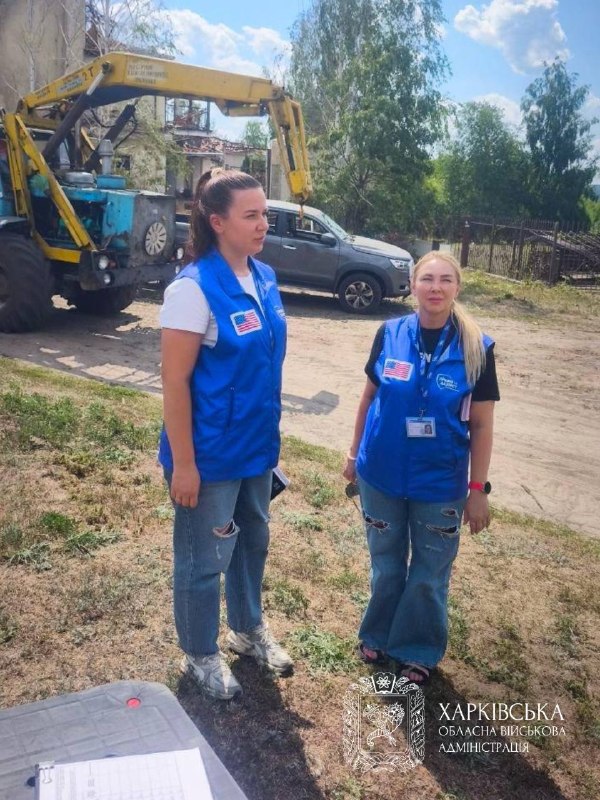 ⚠️Сьогодні ліквідували наслідки ворожого обстрілу в селі Задонецьке Зміївської громади. ⚠️Сьогодні ліквідували наслідки ворожого обстрілу в селі Задонецьке Зміївської громади.