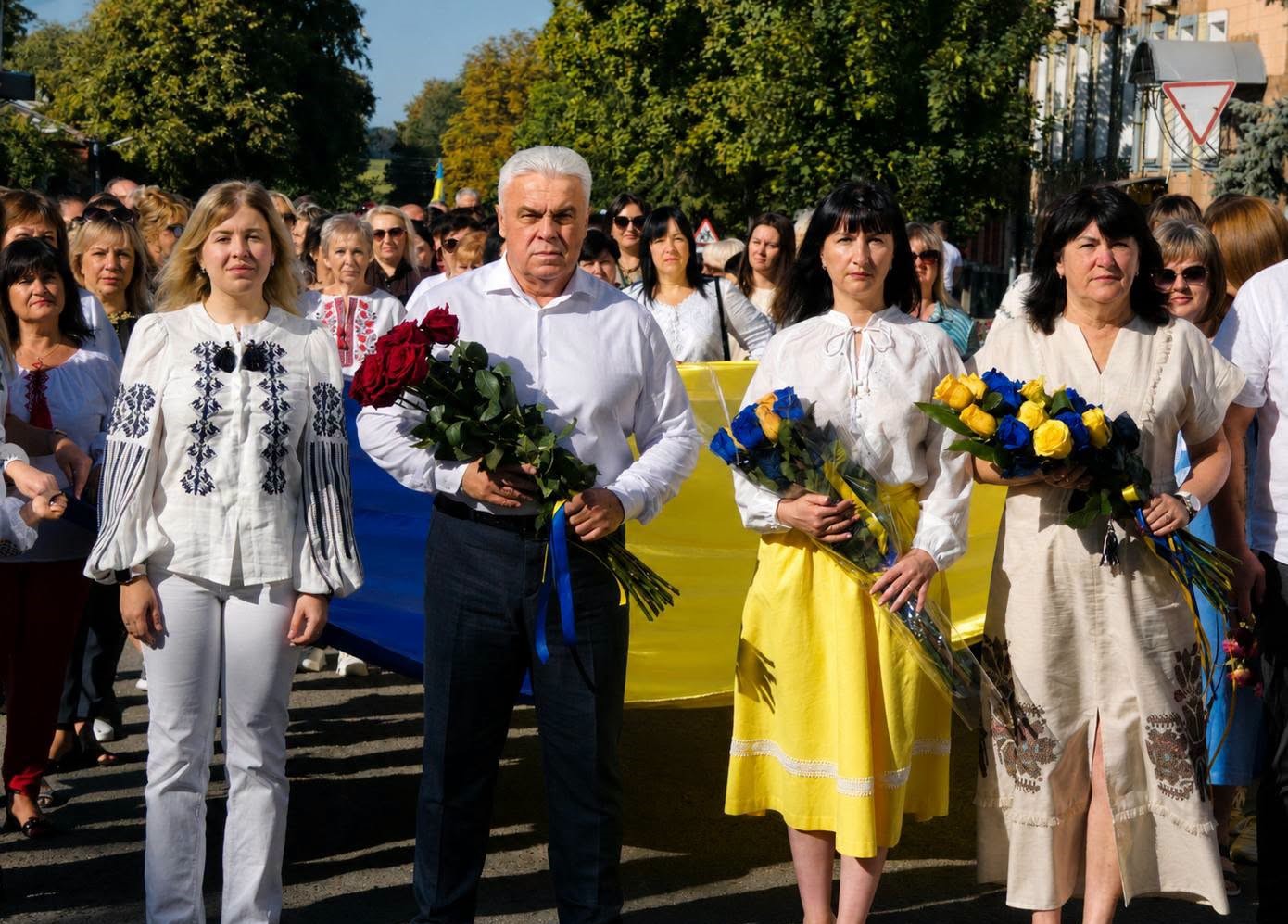 На фото керівництво району